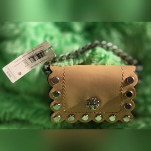 NWT Tory Burch Leather AirPods Pro Case